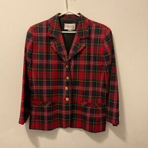 ⭐️HOST PICK⭐️ RARE Vintage 1980’s Nygard Tartan Stewart Plaid 100% Wool  Blazer